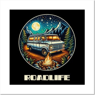 Roadlife conversion van Posters and Art